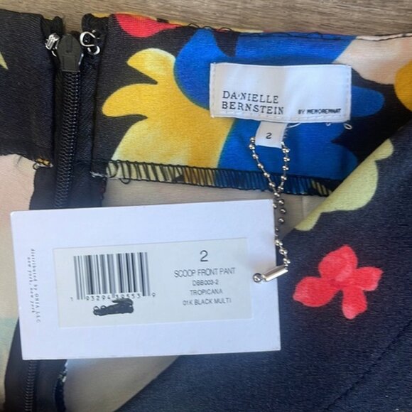 DANIELLE BERNSTEIN Scoop Front Flare Pant NWT - Picture 8 of 9